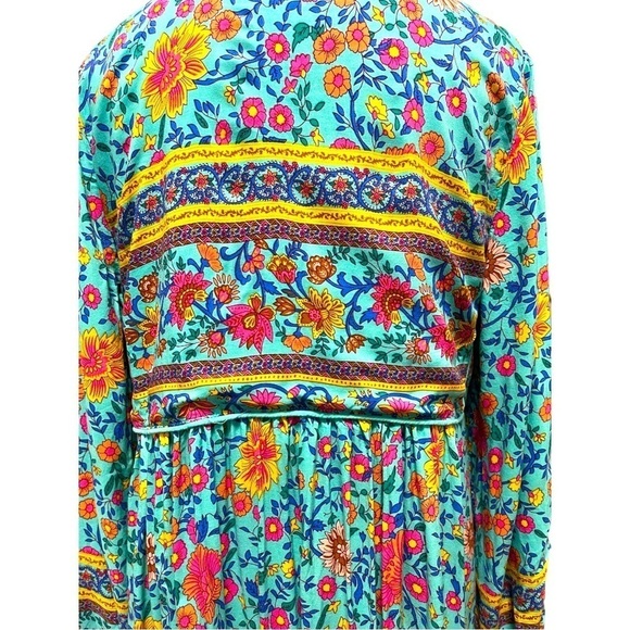 R. Vivimos Bohemian Floral Dress - Picture 14 of 16